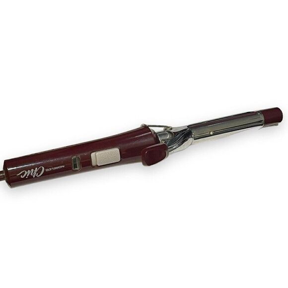 Norelco Chic Curling Iron Women's Vintage Plug In TESTED Works Travel Electric - Picture 3 of 9
